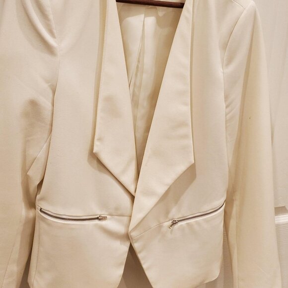 Cream suit jacket blazer - Picture 4 of 4